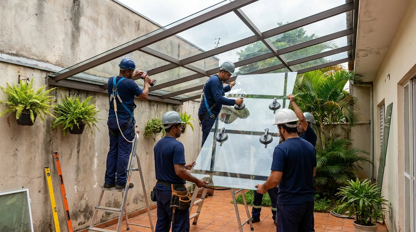 Fechamento de Churrasqueira em Natal‑RN