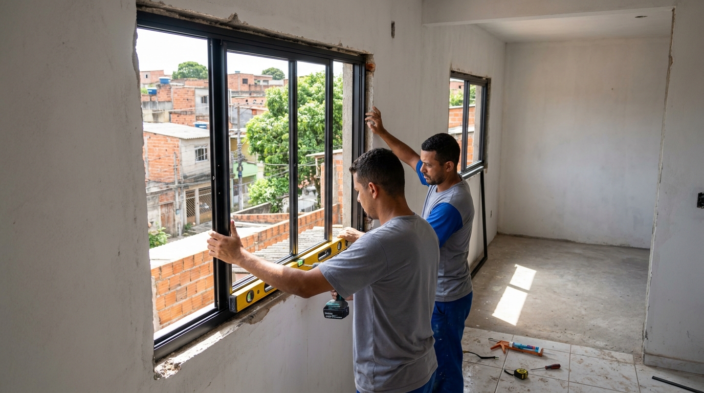 Produção de Portas e Janelas em Natal‑RN