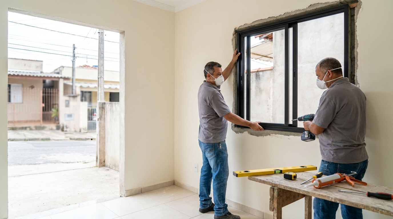Serviços de Vidraçaria em Dix‑Sept Rosado, Natal‑RN