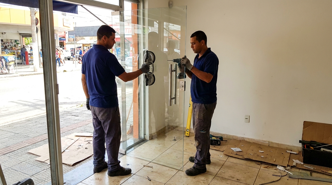 Portas em Vidro em Natal‑RN