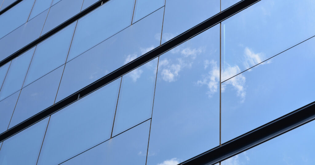 fachada de vidro em Natal