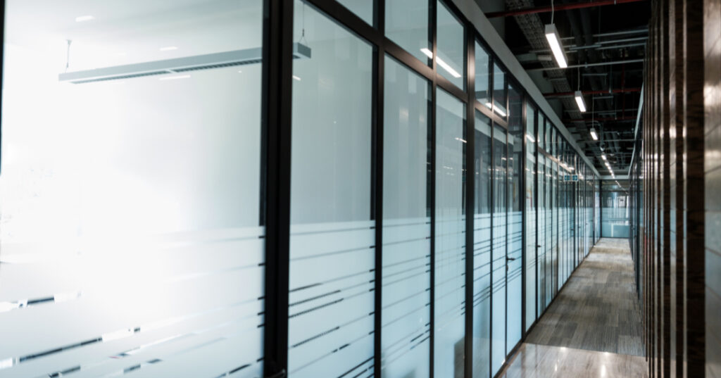 parede de vidro em Natal