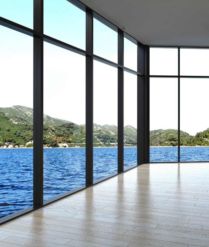 paredes de vidro em Natal